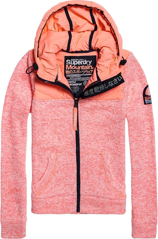 Technologie verschil Snoep Superdry Vest - Maat L - Vrouwen - roze | bol.com