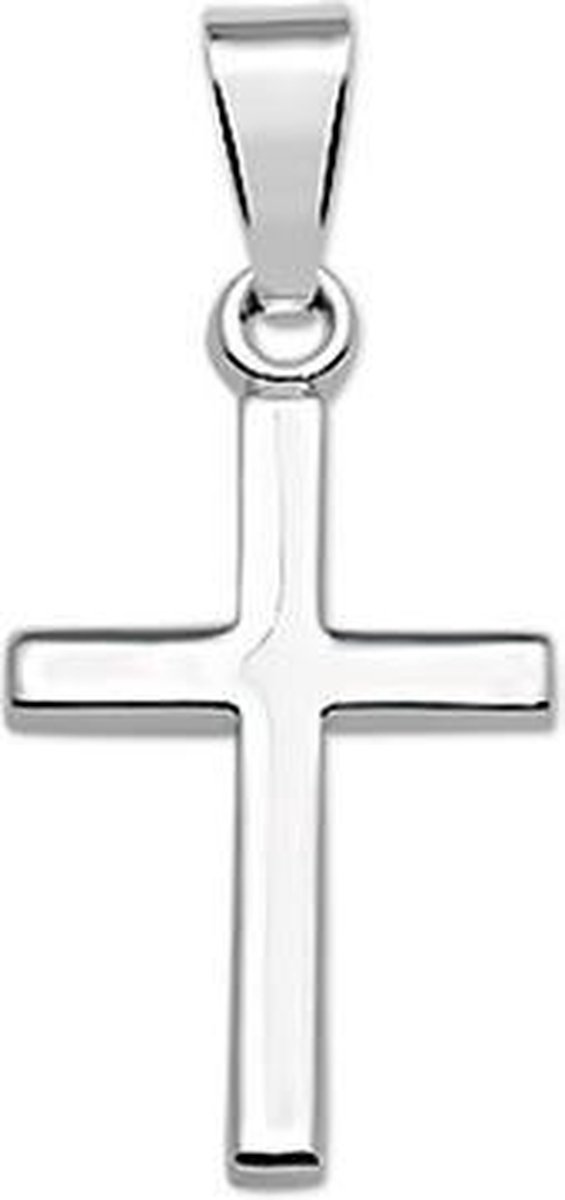 hanger kruis zilver gerhodineerd