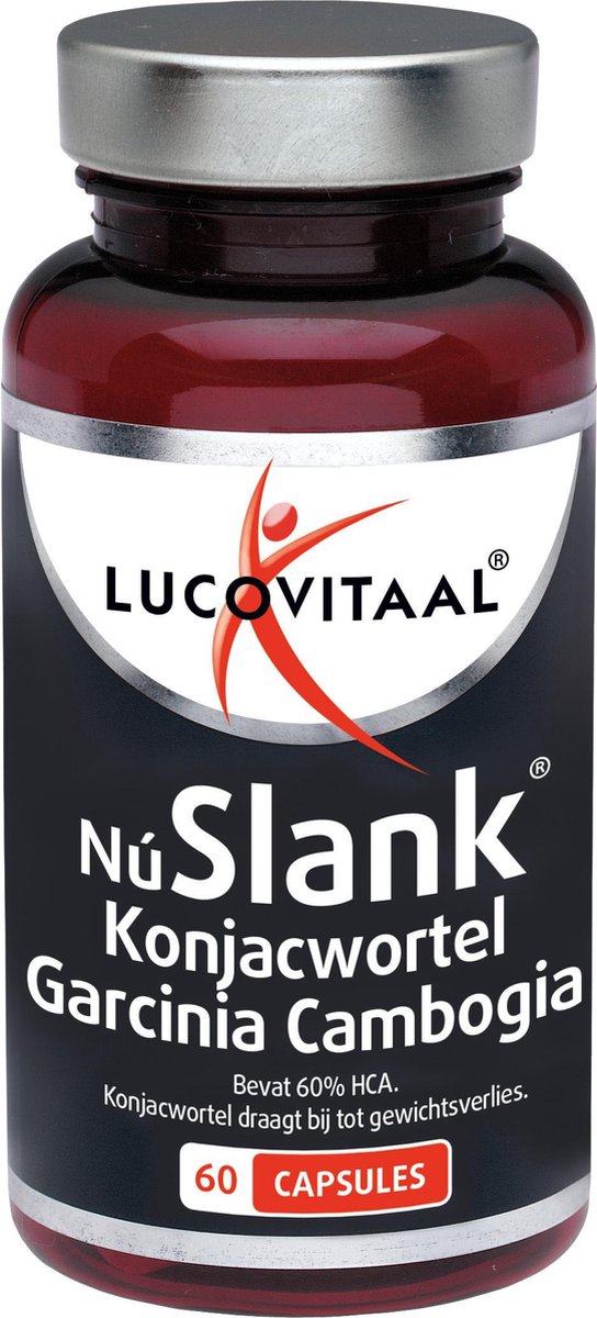Lucovitaal Nu Slank Konjacwortel Garcinia Cambogia Voedingssupplement - 60 capsules