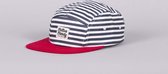 Cotton Candy - 5-panel Cap Beach Stripes Blue / Red