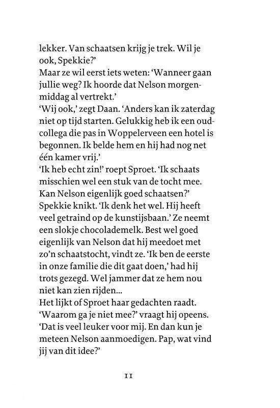 Spekkie en Sproet - Paniek op het ijs