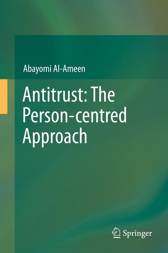 Law and Criminology (R0) - Antitrust: The Person-centred App ... - cover