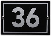 Huisnummer model Phil nr. 36