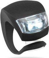 Siliconen LED Fiets voorlichten Set - Ultra sterk Led - Verlichtingsset - Voorlichten - Koplampen - Zwart / fietslicht / fietslamp - 2 stuks