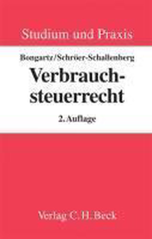 Verbrauchsteuerrecht