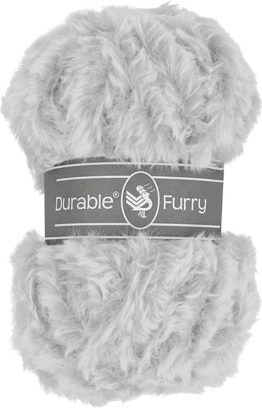 Durable FURRY Silver grey 2228 - Zilver - Grijs