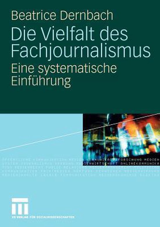 Die Vielfalt des Fachjournalismus - cover