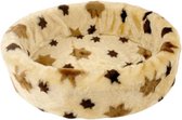 Petcomfort hondenmand bont ster beige 56x50x15 cm