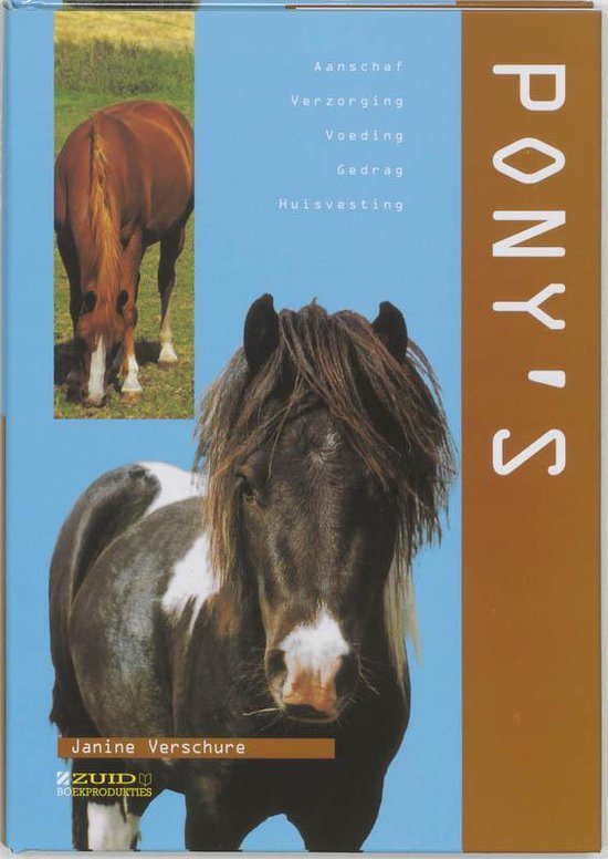 Cover van het boek 'Pony's' van Janine Verschure