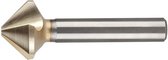 Verzinkboor ong.deling TiAlN 16,50mm 90G VHM Beck