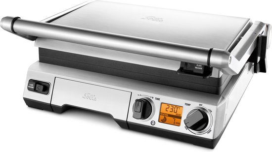 | Solis Grillmaster Top 794 Contactgrill RVS Handleiding Solis BARBECUE GRILL XXL PRO 792 (pagina 32 van