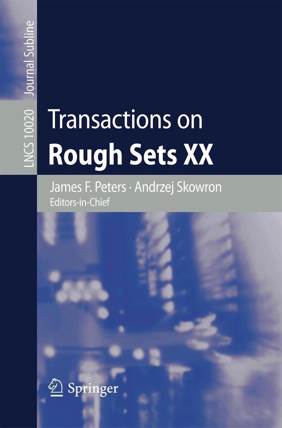 Computer Science (R0) - Transactions on Rough Sets XX - cover