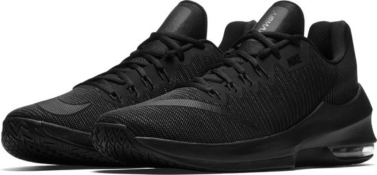 Nike Max 2 Low Basketbalschoenen - Maat 45 - Mannen - zwart | bol.com