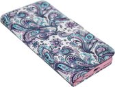 Sierlijk bloemen kunstleer hoesje Geschikt voor iPhone 6 / 6S