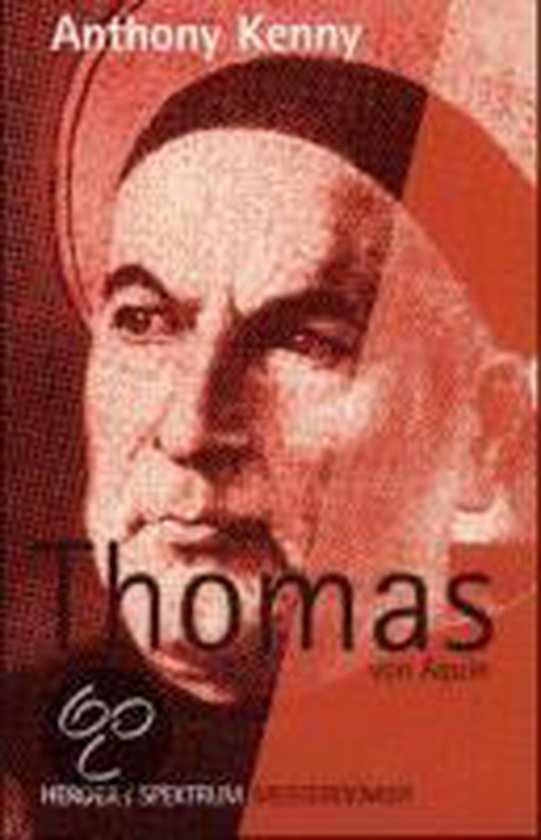 Boekomslag met een portret van Thomas van Aquino, getiteld "Meisterdenker: Thomas von Aquin".