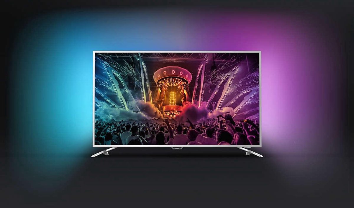 Philips 49PUS6561 - 3 zijdige ambilight tv - 4K Ultra HD | bol.com