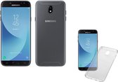 Pearlycase Transparant TPU Siliconen Telefoonhoesje voor Samsung Galaxy J3 (2017)