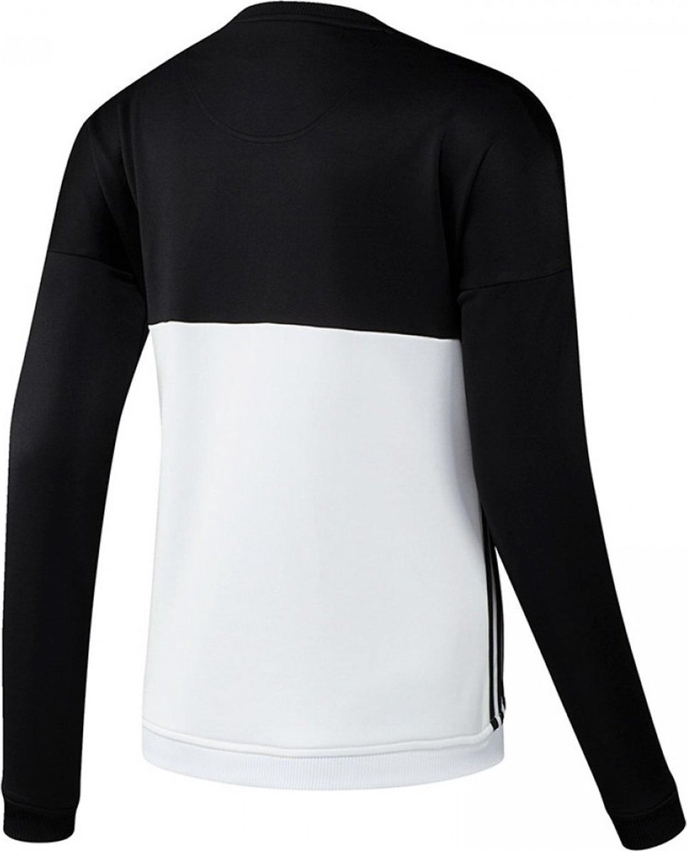adidas T16 Crew Sweat W Sporttrui - Maat XS - Vrouwen - zwart/wit | bol.com