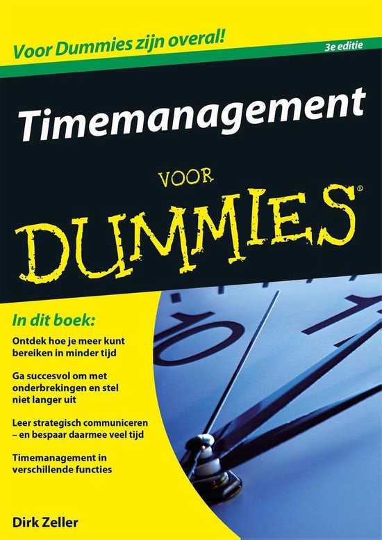 Voor Dummies - Timemanagement voor Dummies - Dirk Zeller | Do-index.org