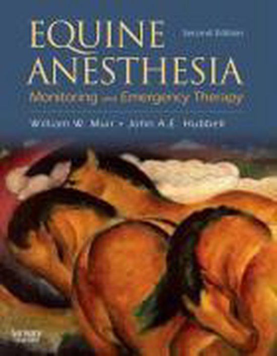 Equine Anesthesia - cover