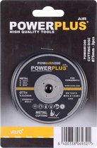 Powerplus POWAIR1200 Slijpschijf voor pneumatische slijper - Ø75 mm - 3 stuks