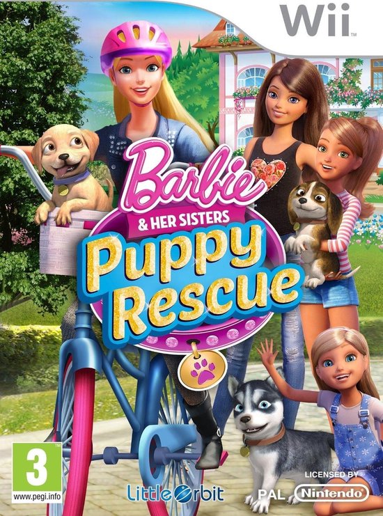 Namco Bandai Games Barbie and Her Sisters Puppy Rescue, Wii