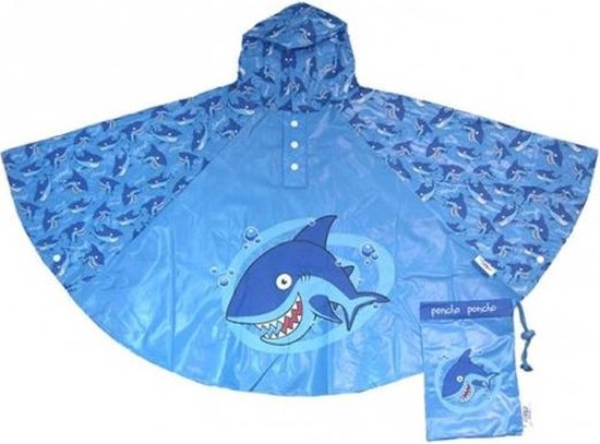Badponcho Zeedieren | witte badponcho