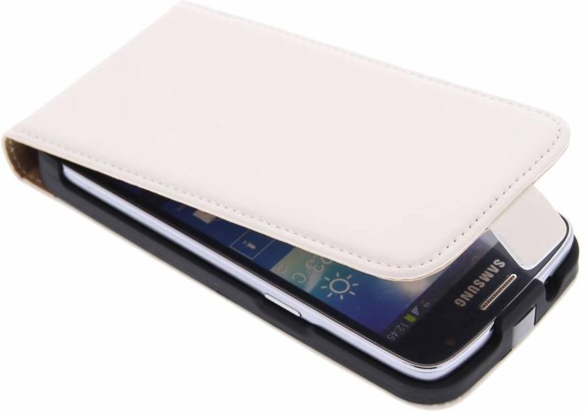 Mobiparts - witte premium flipcase - Samsung Galaxy Core LTE / Express 2 op Prijzenvolger.com