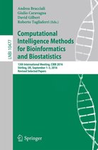 Lecture Notes in Computer Science 10477 - Computational Intelligence Methods for Bioinformatics and Biostatistics
