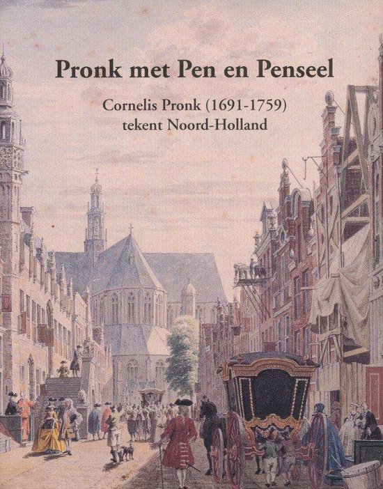 Omslag van Pronk met pen en penseel