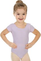 Elowel Zacht Lila  Meisjes Gymnastiek/Turnpakje Met Korte Mouwen 104-116