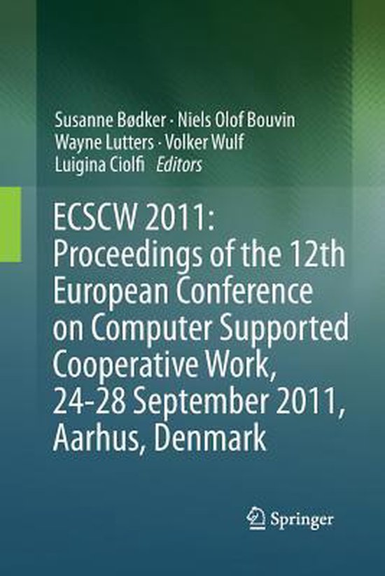 ECSCW 2011: Proceedings of the 12th European Conference on C ... - cover