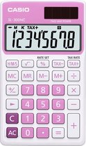 Casio SL-300NC Pocket Rekenmachine met display Roze