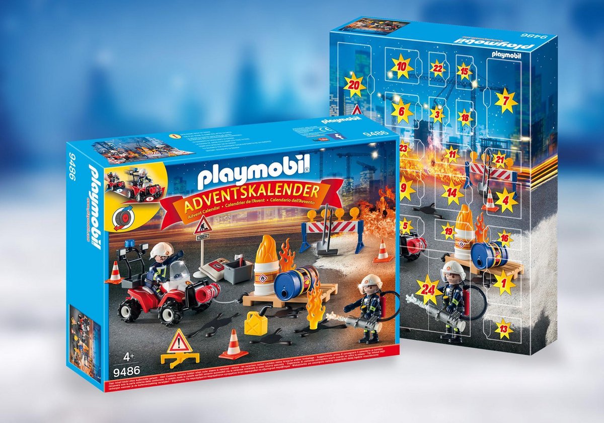 Playmobil Calendrier De L'Avent Pompiers | bol