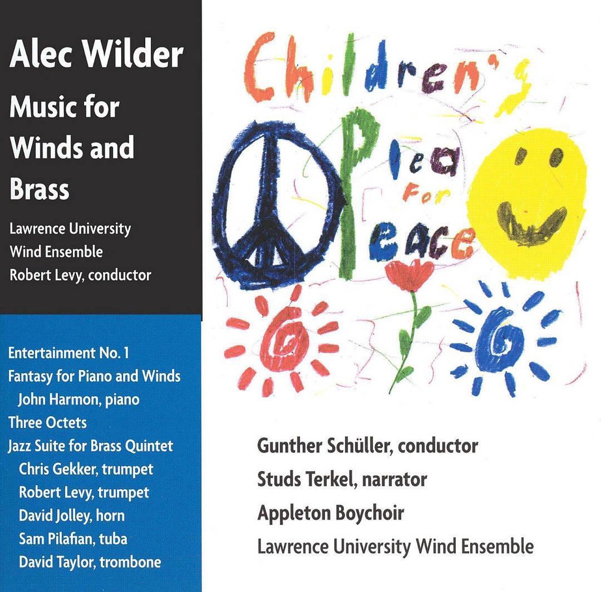 Children's Plea for Peace: Music for Winds and Brass by Alec Wilder