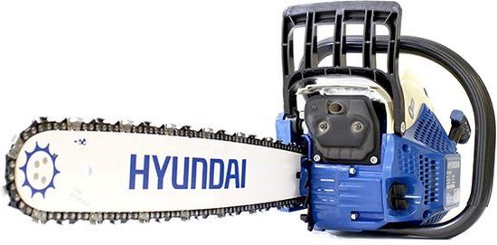 Vooraf vervangen weekend Hyundai kettingzaag benzine 54cc | bol.com