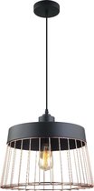 Chericoni - Basket hanglamp - koper - zwart