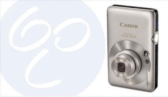 Canon Ixus 100 IS - Stijlvolle Zilveren Digital Camera | bol