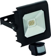 ANTRA - 10watt- bouwlamp - neutraal wit - zwart - bewegingsensor