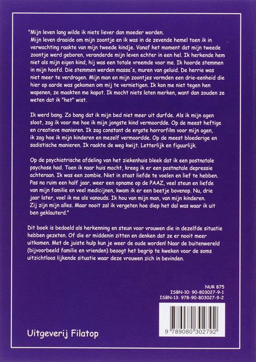 De Grote Zwarte Wolk - back cover