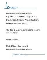 Congressional Research Service Report R42131 on the Changes in the Distribution of Income Among Tax Filers Between 1996 and 2006