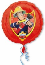 Fireman Sam Helium Ballon 43cm leeg - Multi Colour
