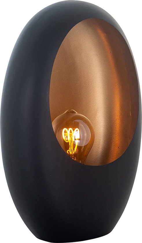Hanglamp Golden Egg 8L zwart/goud