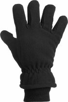 Heatkeeper - Thermo heren thinsulatie fleece handschoenen - Zwart - S/M - 1-Paar - Thinsulate