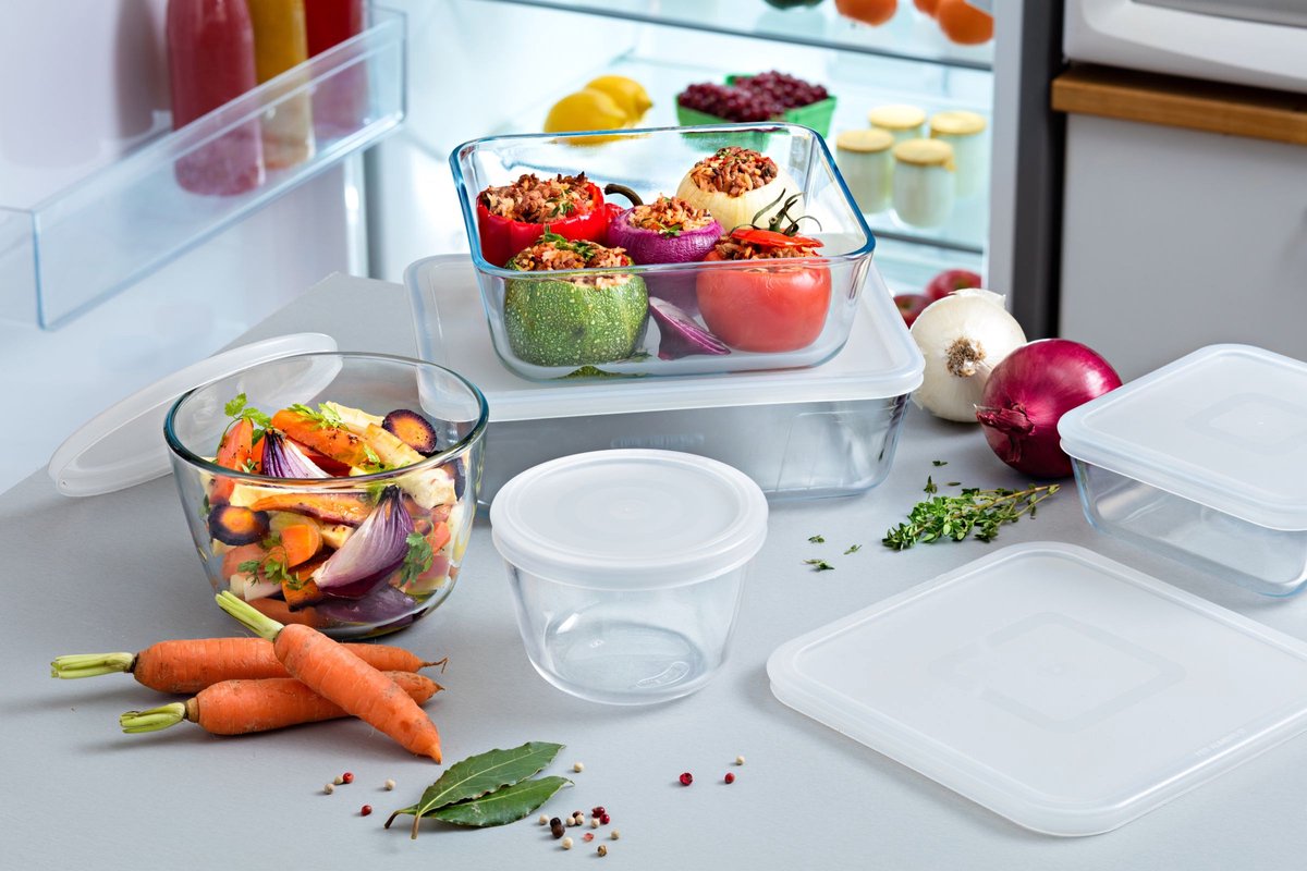 Cook & Freeze Ovenschaal Met Deksel - Set van 4 Stuks - Glas - Pyrex — cadeau in Koken & Dineren - foto 5