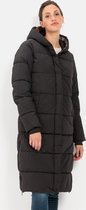 camel active Lang puffer jack van gerecycled polyester - Maat womenswear-36 - Zwart