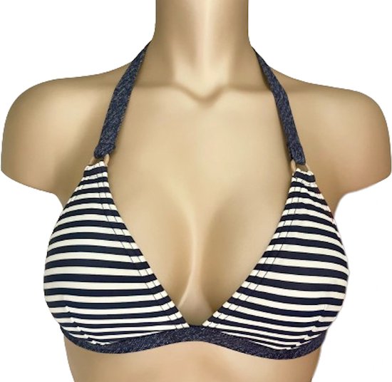 Esprit Hamptons beach - bikinitop - Blauw - 70 B