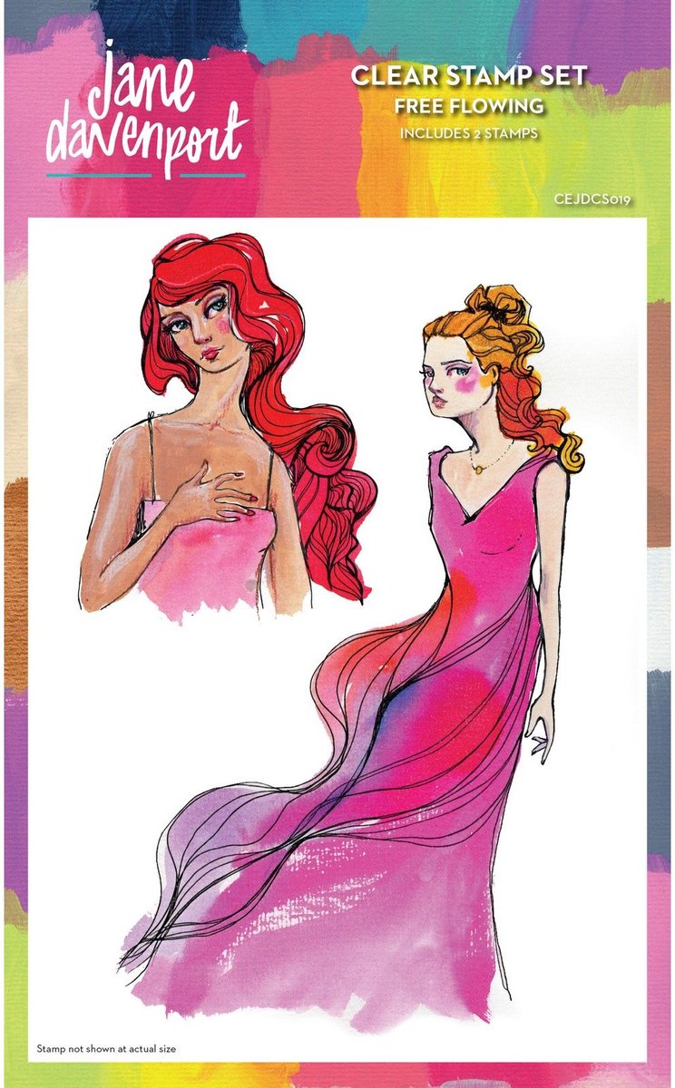 Creative Expressions • Clear Stempels Free Flowing