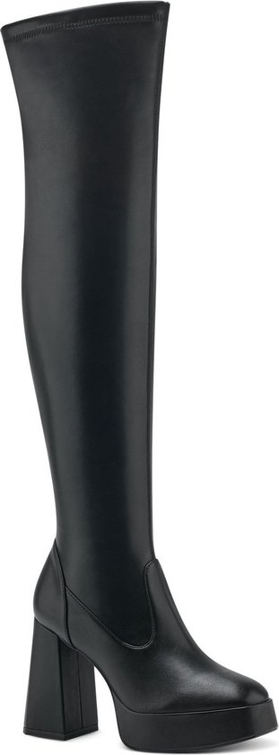 Botas Altas Hasta El Muslo Para Mujer, Botin Por Encima De La Rodilla, Elásticos, Planos, A La