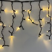 LED glaçon extérieur - 12 mètres - avec 456 lumières LED blanc chaud | Lumières de Noël de glaçon atmosphérique
